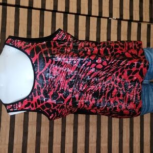 EUC! Peter Nygard sequin tank